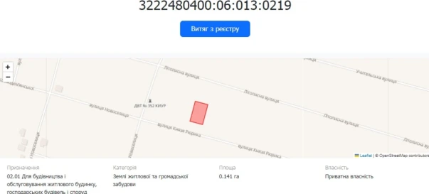 Фото 2. Ділянка, продаж. Білогородка