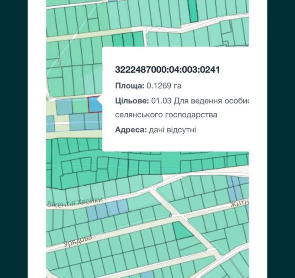 Фото 1. Ділянка, продаж. Ходосівка