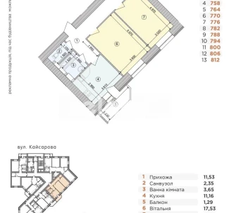 Фото 3. Двокімнатна квартира, продаж. Київ Голосеевский