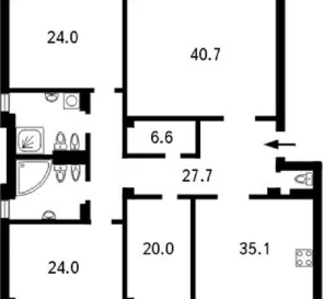 Photo 5. Four-Room flat, to rent. Kyiv Печерский район, Khreshchatyk