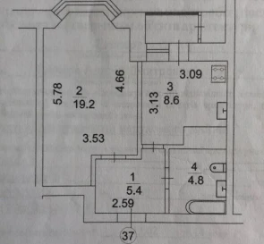 Photo 2. One-Room flat, for sale. Kyiv Днепровский район, Chernihivska