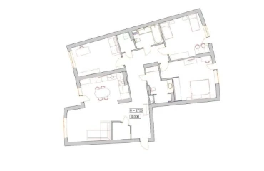 Foto Cuatro Ambientes piso, en venta. Kyiv Дарницкий район, Osokorky