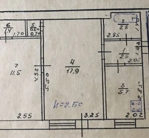Photo 5. Two-Room flat, for sale. Takhtaulove