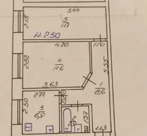 Fotografie 3. Două Camere apartament, de vânzare. Poltava Киевский