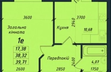 Foto Monoambiente piso, en venta. Poltava Шевченковский (Октябрьский)
