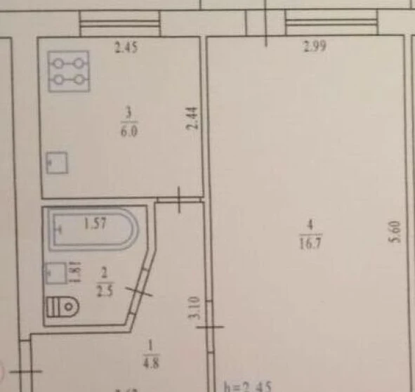 Photo 1. One-Room flat, for sale. Poltava Шевченковский (Октябрьский)
