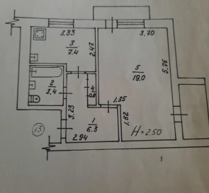 Photo 2. One-Room flat, for sale. Poltava Киевский