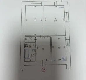 Foto 3. Dos Ambientes piso, en venta. Poltava Шевченковский (Октябрьский)