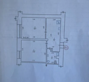 Zdjęcie 5. Dwupokojowe mieszkanie, na sprzedaż. Poltava Шевченковский (Октябрьский)