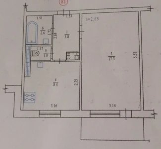 Zdjęcie 3. Kawalerka mieszkanie, na sprzedaż. Poltava Шевченковский (Октябрьский)