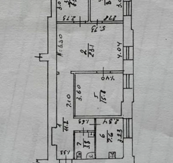 Foto 1. Cuatro Ambientes piso, en venta. Poltava Шевченковский (Октябрьский)