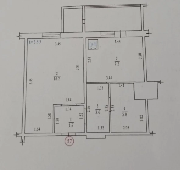 Фото 1. Однокімнатна квартира, продаж. Полтава Киевский