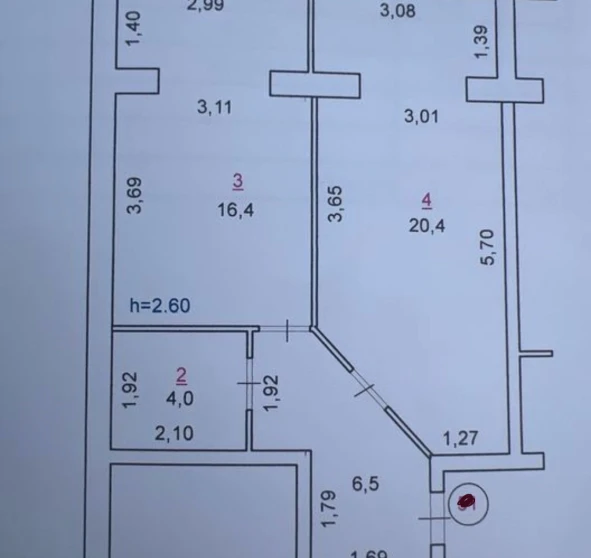Фото 1. Однокімнатна квартира, продаж. Житомир Крошня
