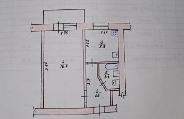 Фото Однокімнатна квартира, продаж. Житомир Центр