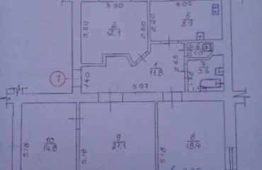 Zdjęcie Czteropokojowe mieszkanie, na sprzedaż. Poltava Шевченковский (Октябрьский)