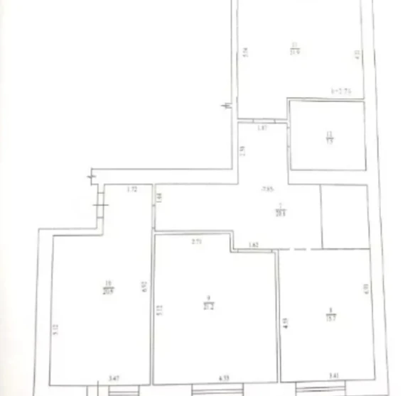 Фото 2. Многокомнатная квартира, продажа. Полтава Шевченковский (Октябрьский)