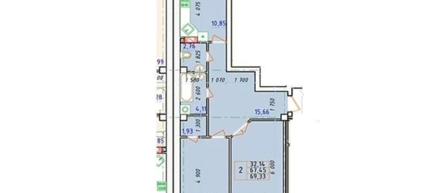 Photo 2. Two-Room flat, for sale. Poltava Шевченковский (Октябрьский)