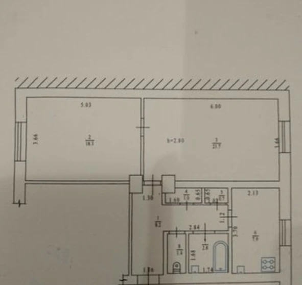 Foto 1. Dos Ambientes piso, en venta. Poltava Шевченковский (Октябрьский)