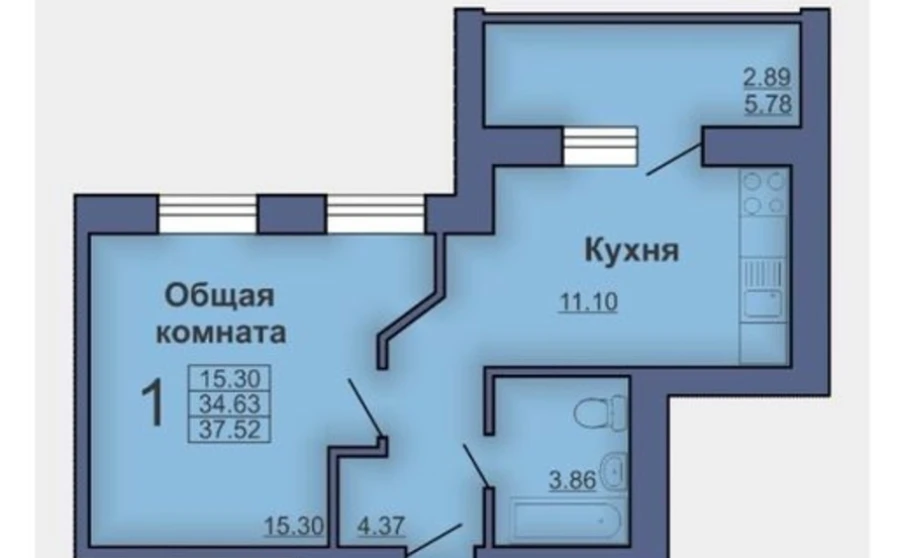 Photo 1. One-Room flat, for sale. Poltava Шевченковский (Октябрьский)