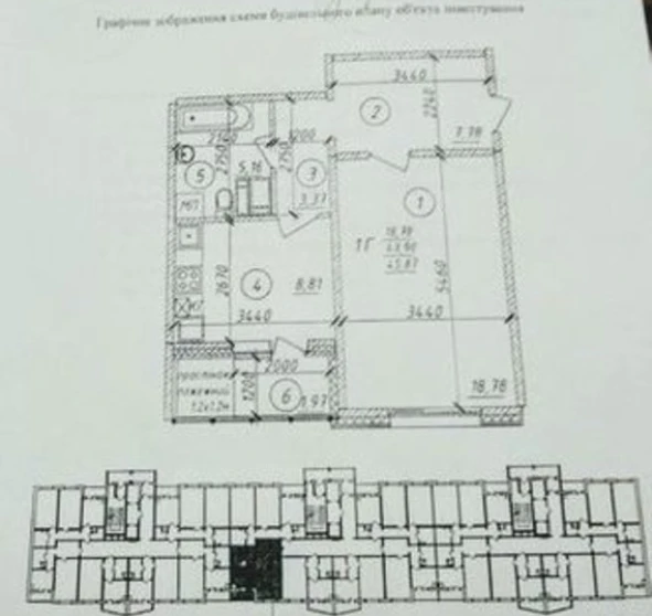 Фото 2. Однокімнатна квартира, продаж. Полтава Шевченковский (Октябрьский)