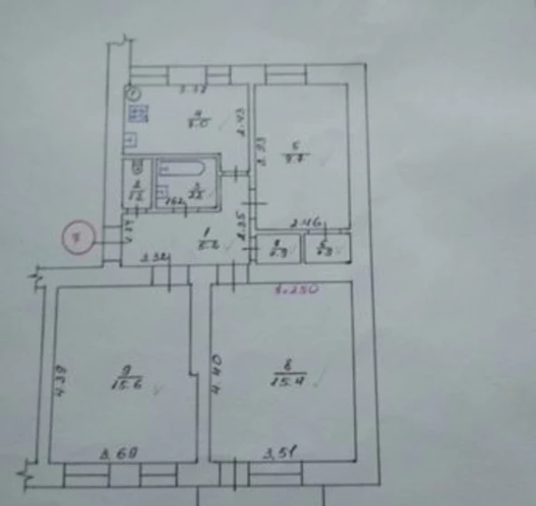 Photo 1. Three-Room flat, for sale. Poltava Шевченковский (Октябрьский)