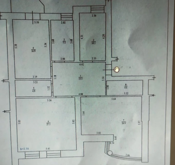 Photo 1. Three-Room flat, for sale. Poltava Шевченковский (Октябрьский)