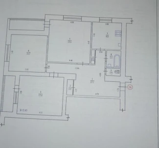 Foto 3. Tres Ambientes piso, en venta. Poltava Киевский