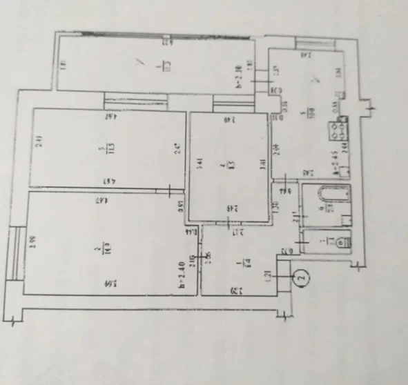 Fotografie 1. Trei Camere apartament, de vânzare. Poltava Киевский