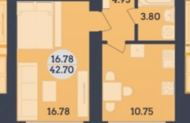 Foto Monoambiente piso, en venta. Poltava Шевченковский (Октябрьский)