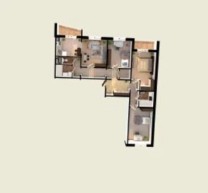 Fotografie 5. Trei Camere apartament, de vânzare. Poltava Киевский