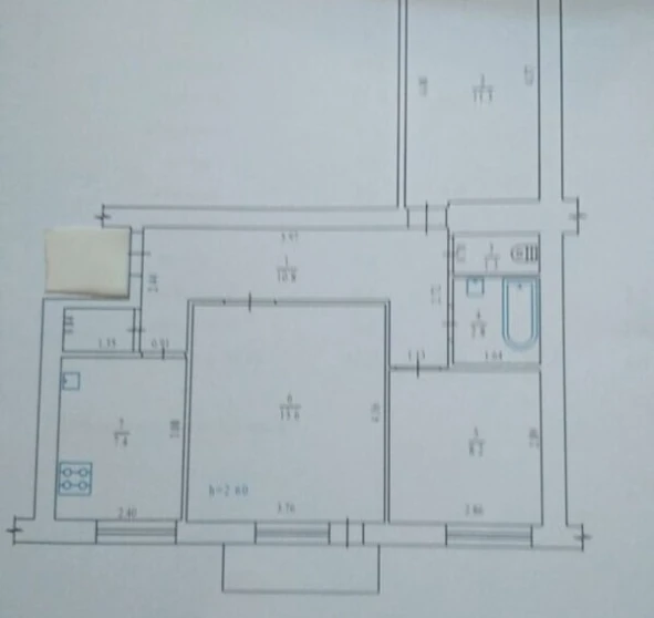 Fotografie 1. Trei Camere apartament, de vânzare. Poltava Киевский