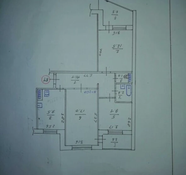 Photo 1. Three-Room flat, for sale. Poltava Шевченковский (Октябрьский)