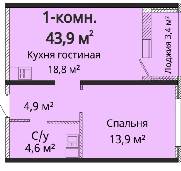 Фото 1. Однокімнатна квартира, продаж. Одеса Киевский