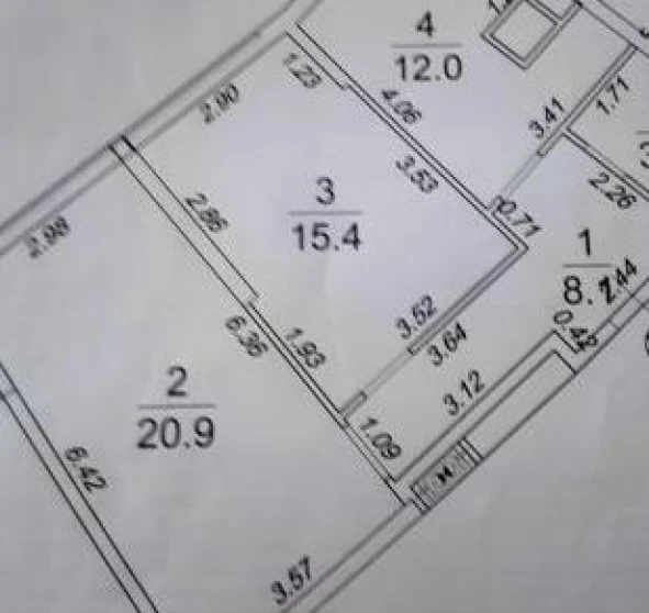 Foto 1. Dos Ambientes piso, en venta. Odesa Киевский