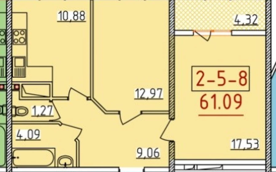 Photo 1. Two-Room flat, for sale. Odesa Приморский