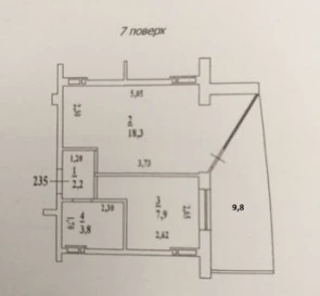 Zdjęcie 2. Kawalerka mieszkanie, na sprzedaż. Odesa Приморский