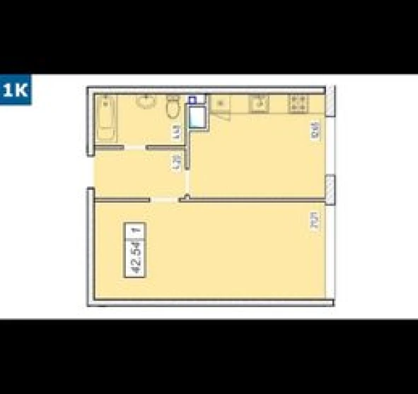 Foto 1. Monoambiente piso, en venta. Odesa Киевский