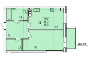 Foto Monoambiente piso, en venta. Odesa Киевский