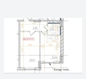 Fotografie 4. Garsonieră apartament, de vânzare. Odesa Хаджибейский (Малиновский)