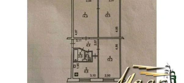 Фото 4. Трикімнатна квартира, продаж. Запоріжжя Шевченковский