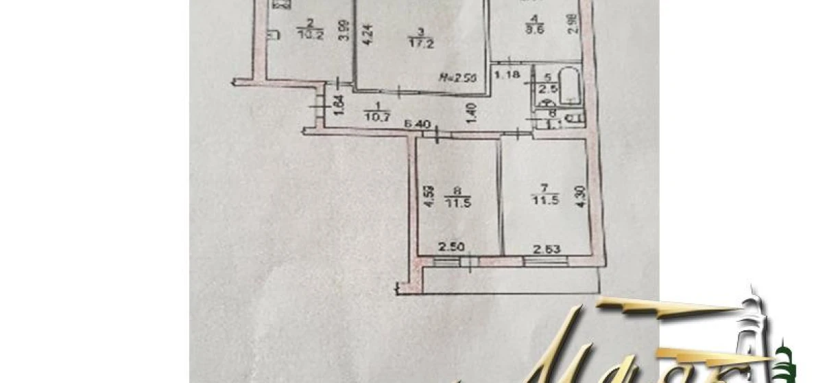 Photo Four-Room flat, for sale. Zaporizhzhia Александровский