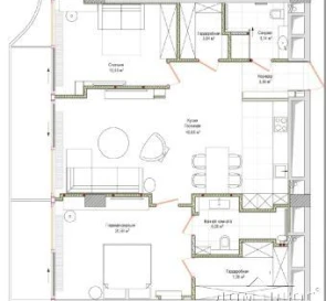 Fotografie 5. Trei Camere apartament, de vânzare. Kyiv Печерский
