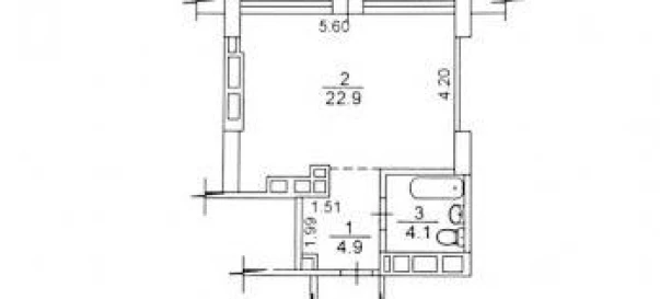 Fotografie 4. Garsonieră apartament, de vânzare. Kyiv Печерский