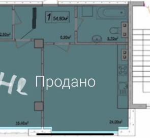 Фото 5. Однокомнатная квартира, продажа. Одесса Киевский