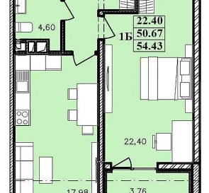 Фото 4. Однокомнатная квартира, продажа. Одесса Киевский