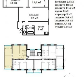 Фото 4. Трехкомнатная квартира, продажа. Киев Оболонский