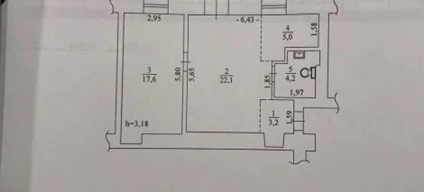 Фото 3. Двухкомнатная квартира, продажа. Киев Шевченковский