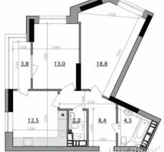 Фото 2. Двухкомнатная квартира, продажа. Киев Шевченковский