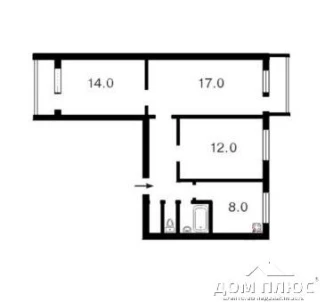 Foto 2. Tres Ambientes piso, en venta. Kyiv Оболонский