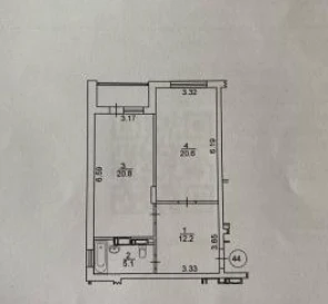 Fotografie 4. Garsonieră apartament, de vânzare. Kyiv Шевченковский